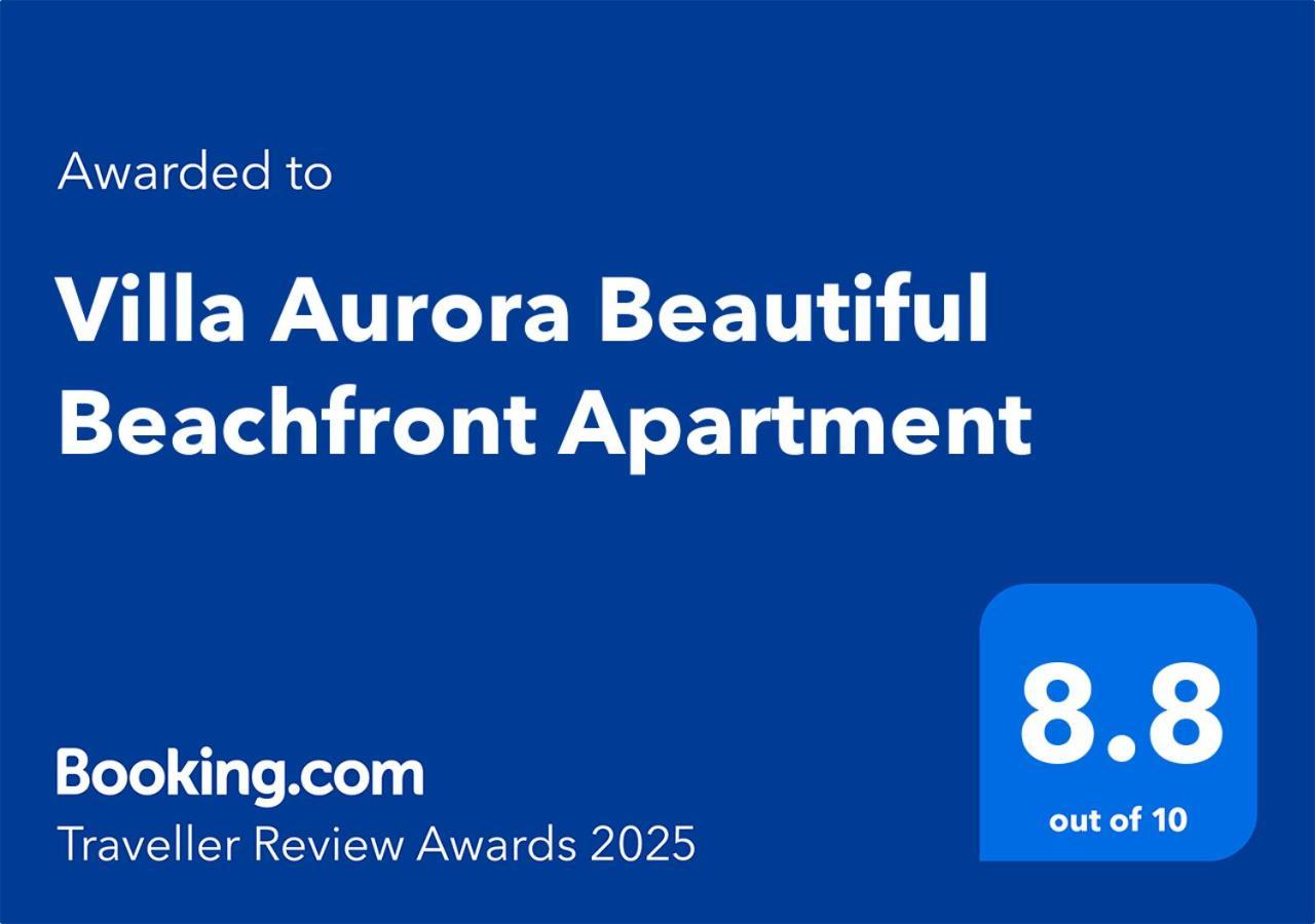 Villa Aurora Beautiful Beachfront Apartment แคนคูน ภายนอก รูปภาพ