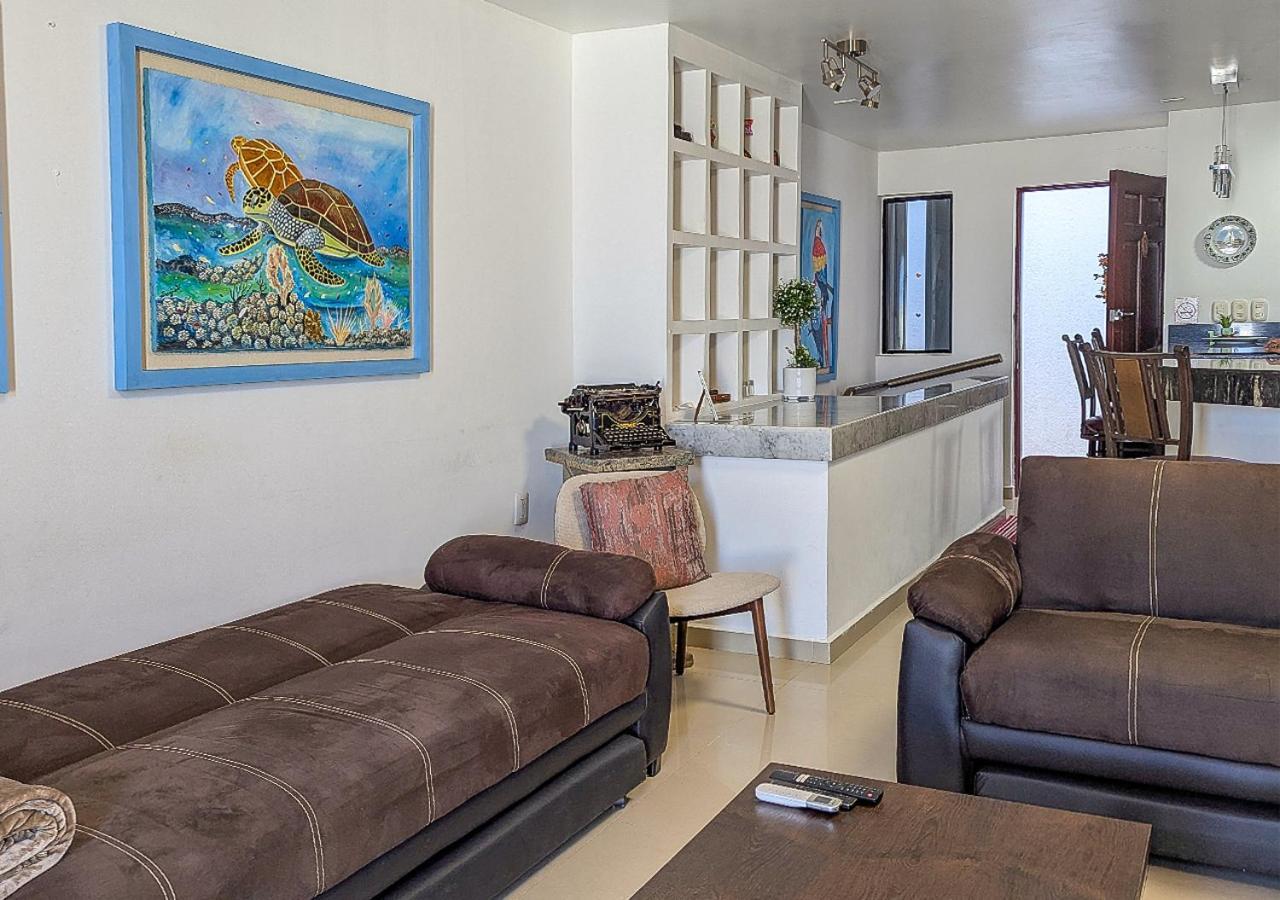 Villa Aurora Beautiful Beachfront Apartment แคนคูน ภายนอก รูปภาพ